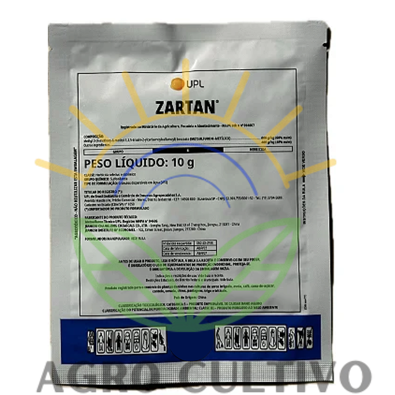 Herbicida Seletivo Zartan 10g Original - Folhas Largas
