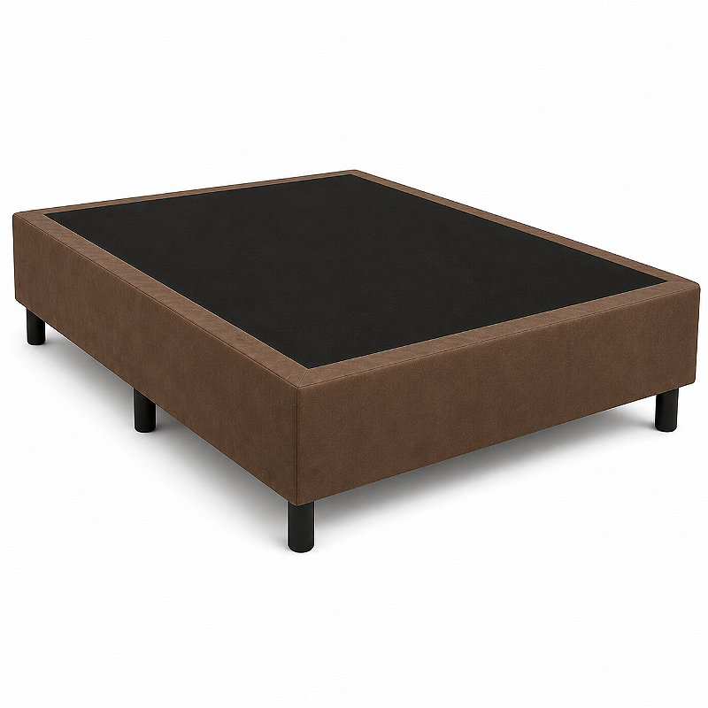 Base Box Casal Suede 138X188X40