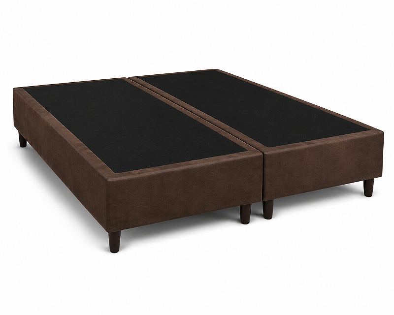 Base Box Queen Suede 158X198X40