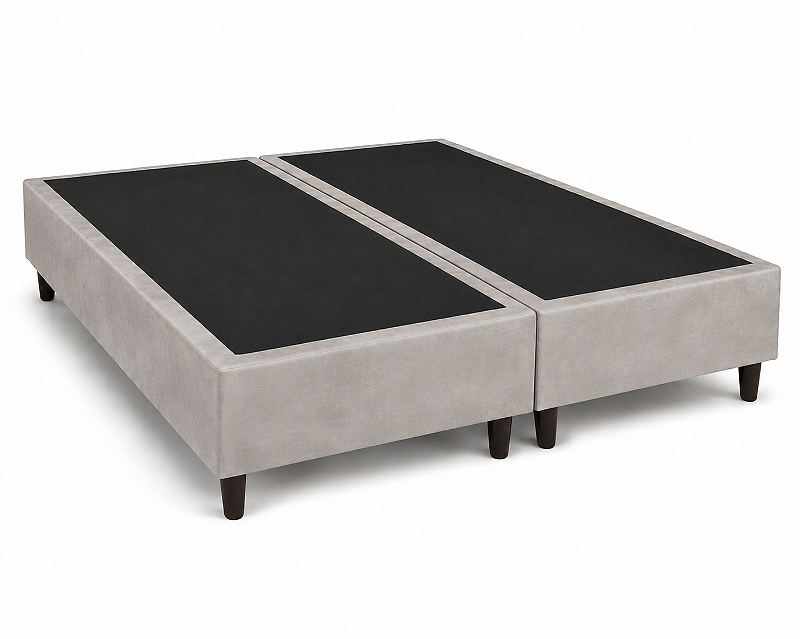 Base Box Queen Suede 158X198X40