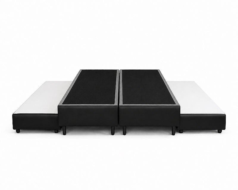 Base Box Queen com cama auxiliar Courino 138X188X40