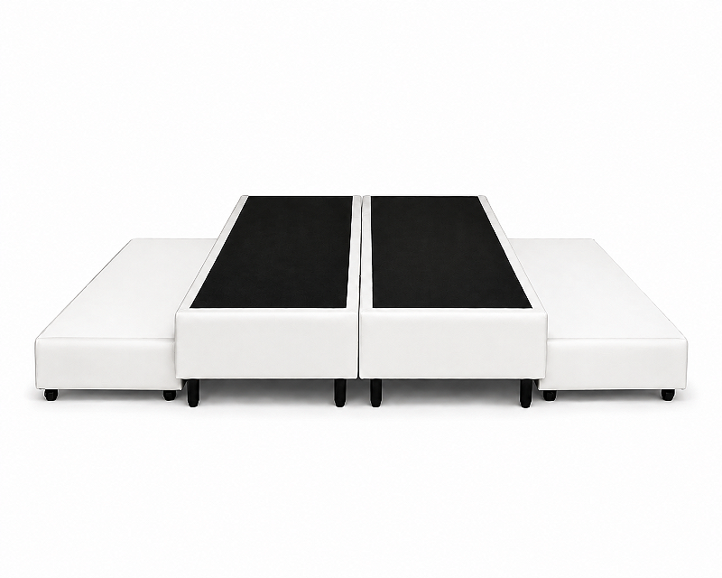 Base Box Queen com cama auxiliar Courino 138X188X40
