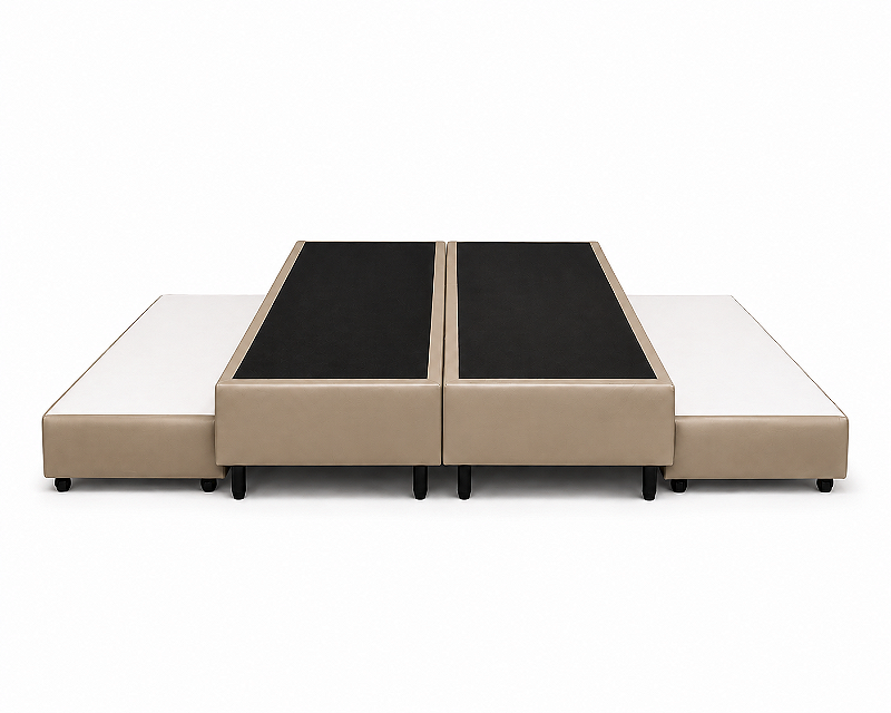 Base Box Queen com cama auxiliar Courino 138X188X40