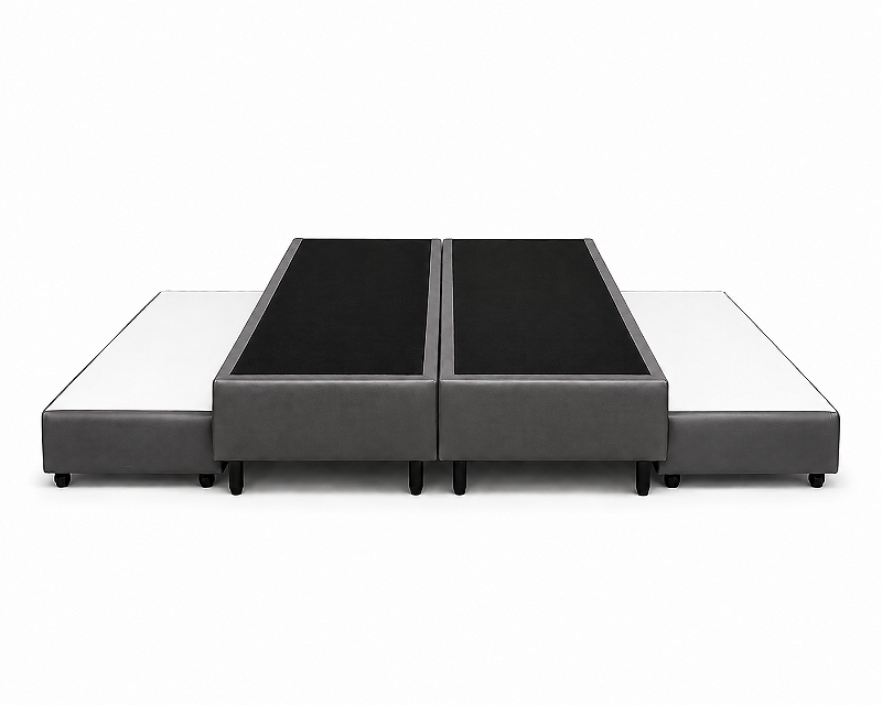 Base Box Queen com cama auxiliar Courino 138X188X40