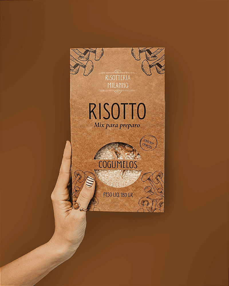Mix para Risotto de Cogumelos - Risotteria Millano