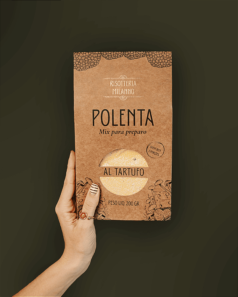 Mix para Polenta Al Tartufo - Risotteria Millano