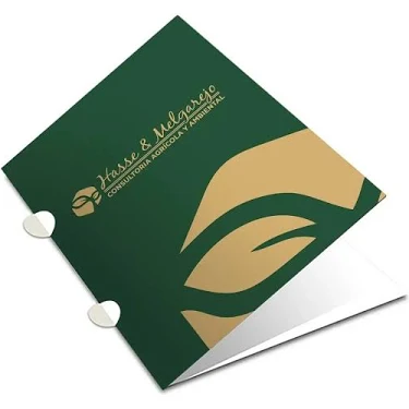 50 Pastas para Documentos 220x310mm Alta Alvura com Orelha / Faca Padrão Prática
