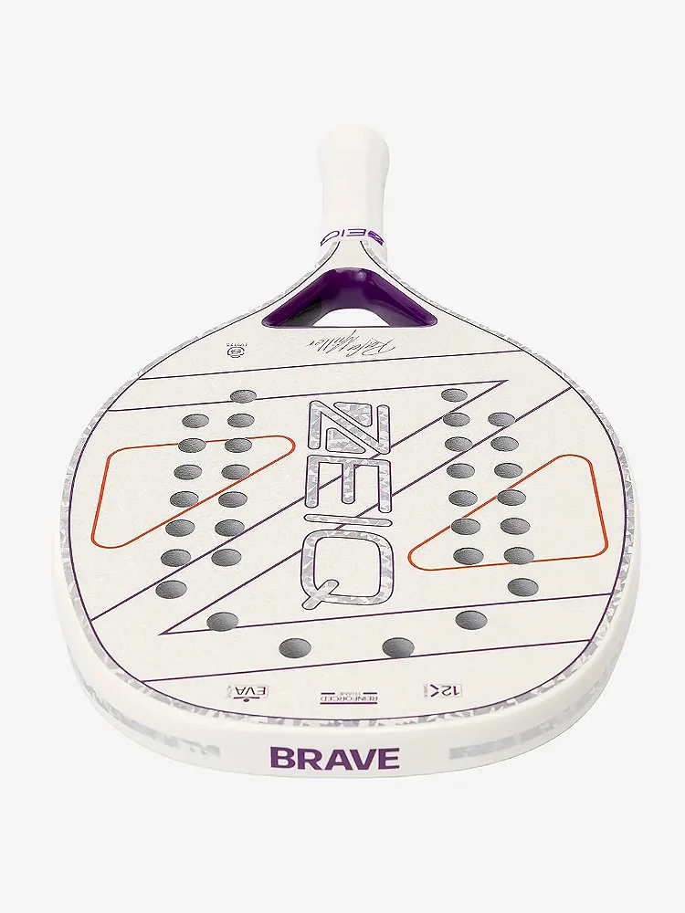 Raquete de Beach Tennis New Brave 12k - Rafa Miiller | ZEIQ