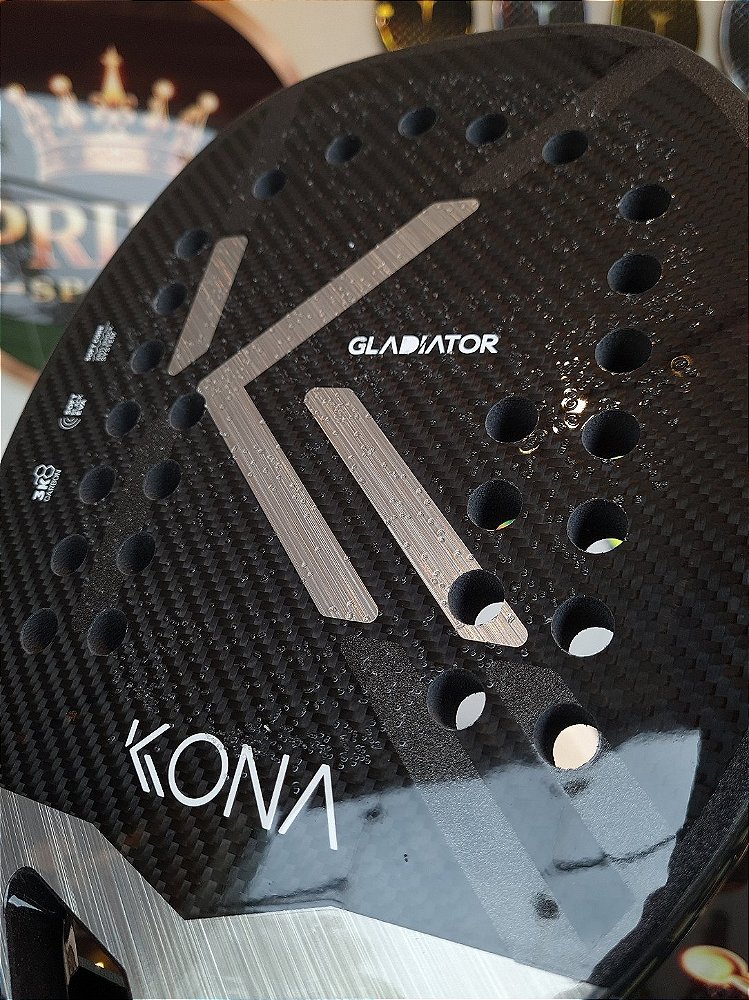 Raquete de Beach Tennis Gladiator Steel 2026 | KONA