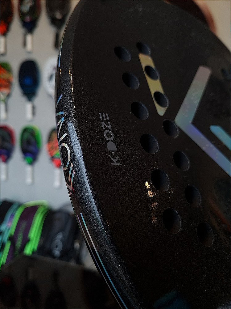 Raquete de Beach Tennis - K-Doze Black 2026 | KONA