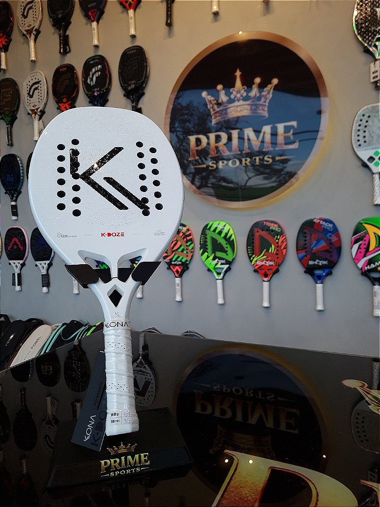 Raquete de Beach Tennis K-Doze Red 2026 | KONA