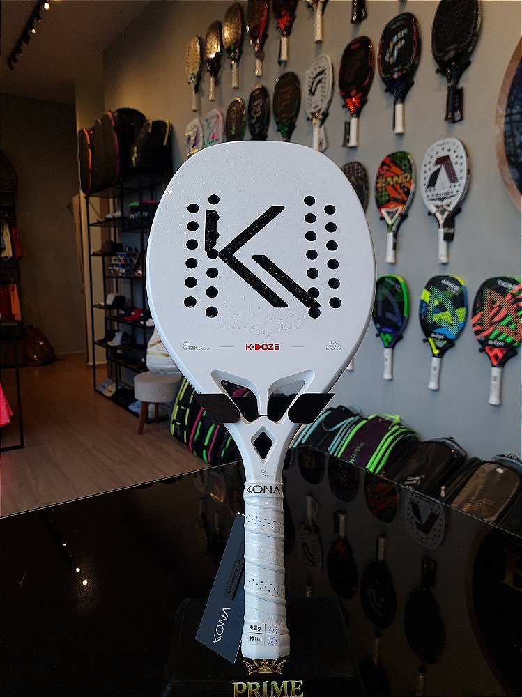 Raquete de Beach Tennis K-Doze Red 2026 | KONA