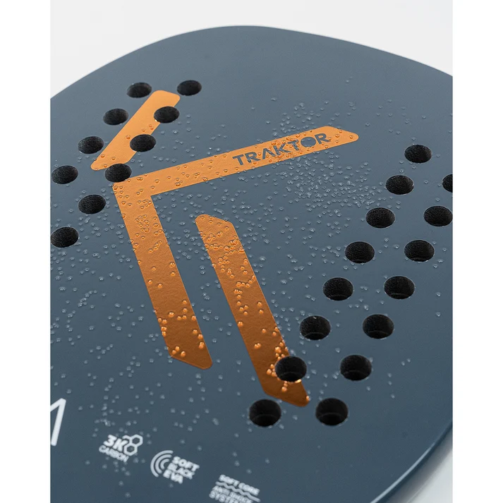 Raquete de Beach Tennis - Traktor Gray 2026 - Airton Rodrigues | KONA