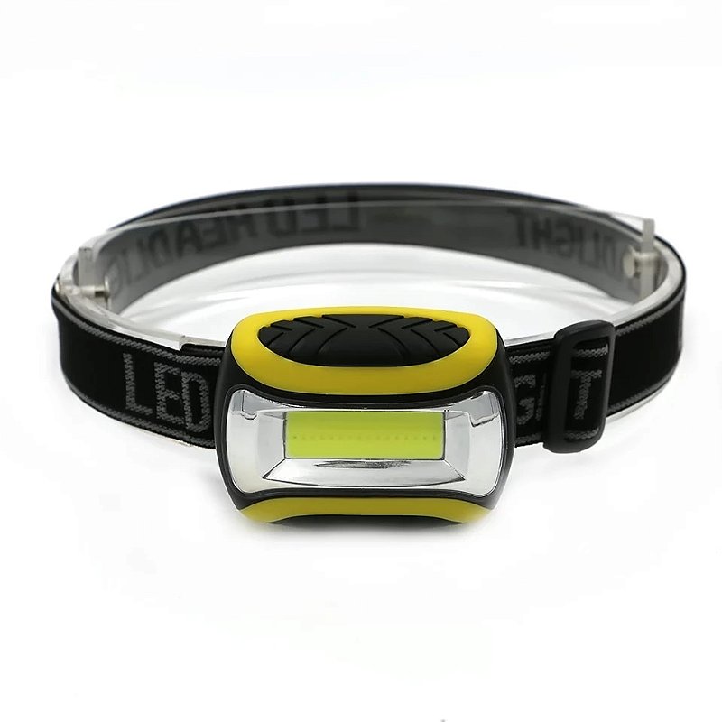 Lanterna de Cabeça LED COB 3W