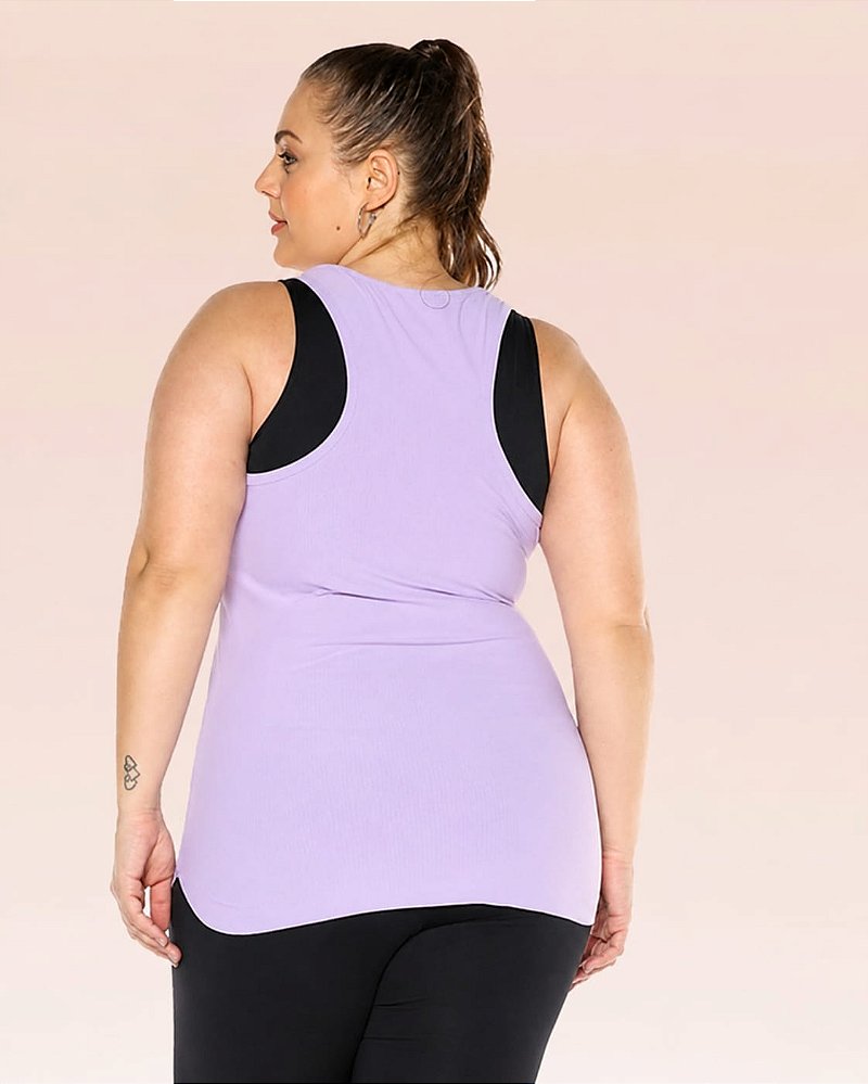 Regata Alongada Plus Size