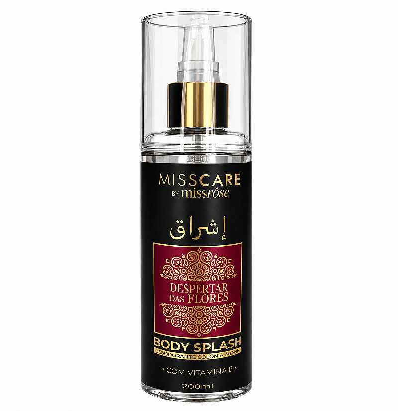 Body Splash Miss Care Despertar das Flores - 200ml