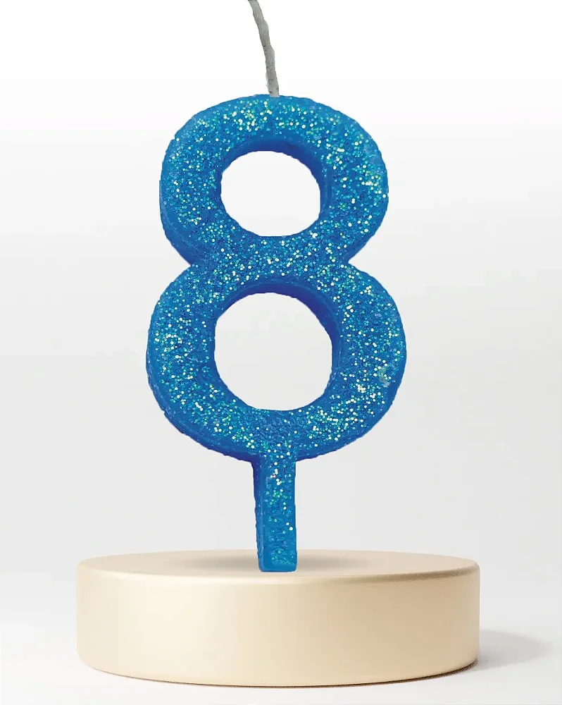 Vela Mini Luxo Azul