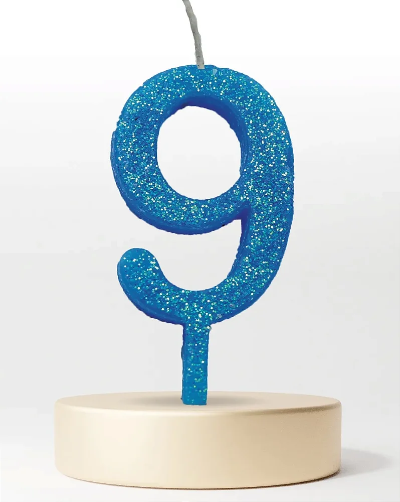 Vela Mini Luxo Azul