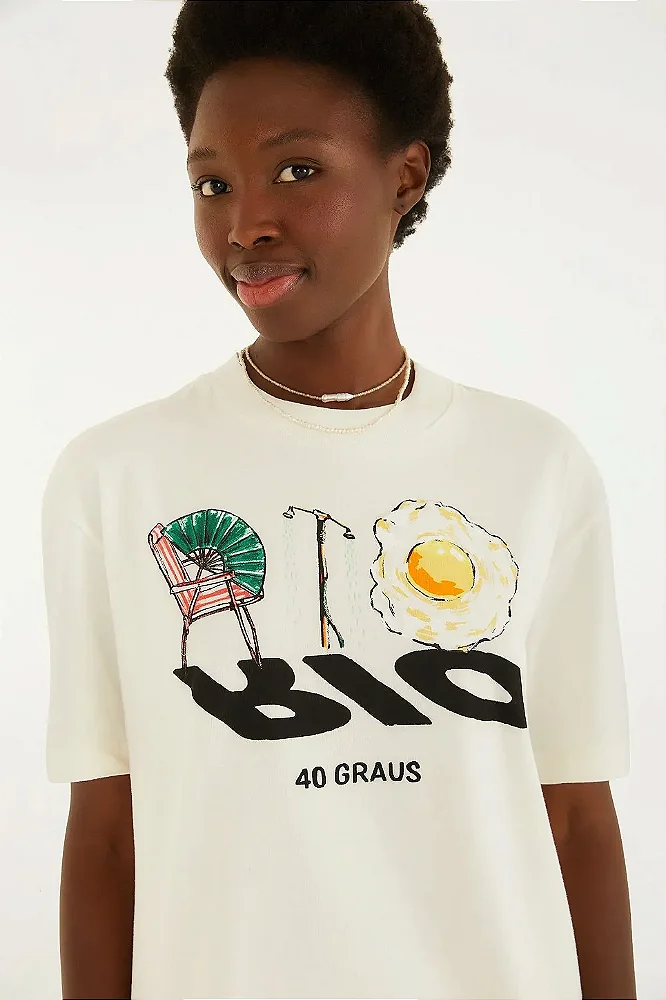 T-Shirt Media Rio 40 Graus