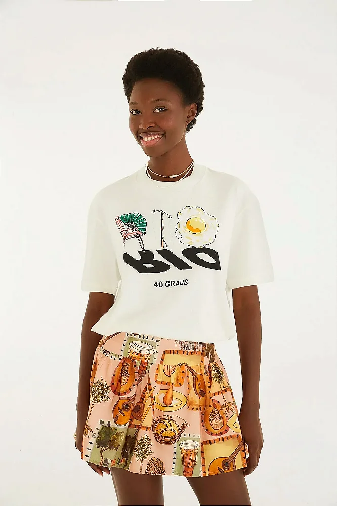 T-Shirt Media Rio 40 Graus