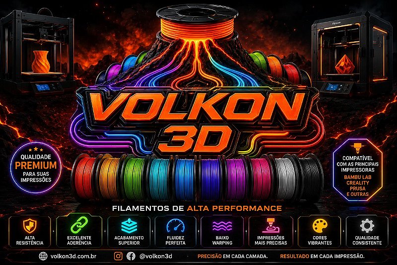 Canetinha colorir impressão 3D