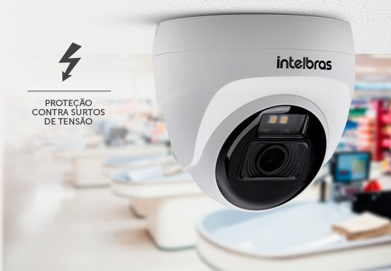 Camera Vhd 1220d Full Color Lente2.8mm Infra 20mts Intelbras Branco