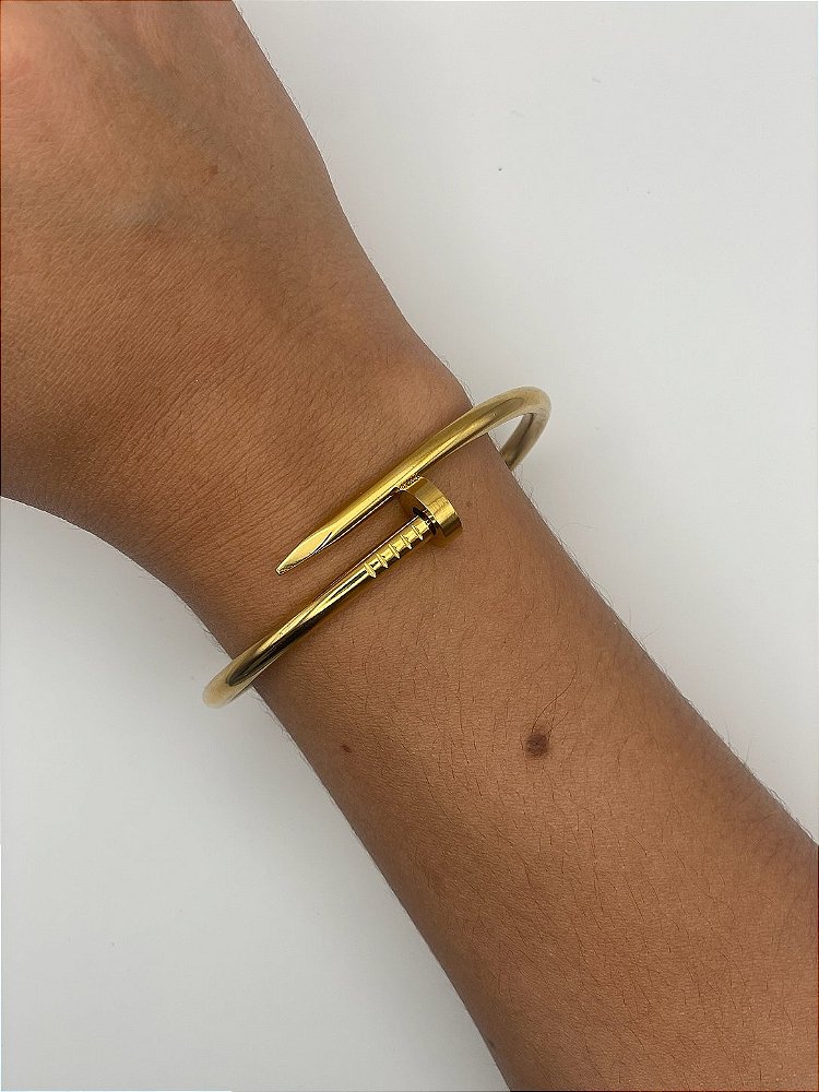 Pulseira Prego Aço Inoxidável