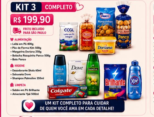KIT JUMBO COMPLETO ( PEDIDO VIA WhatsApp )