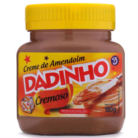 Creme de amendoim dadinho 180g