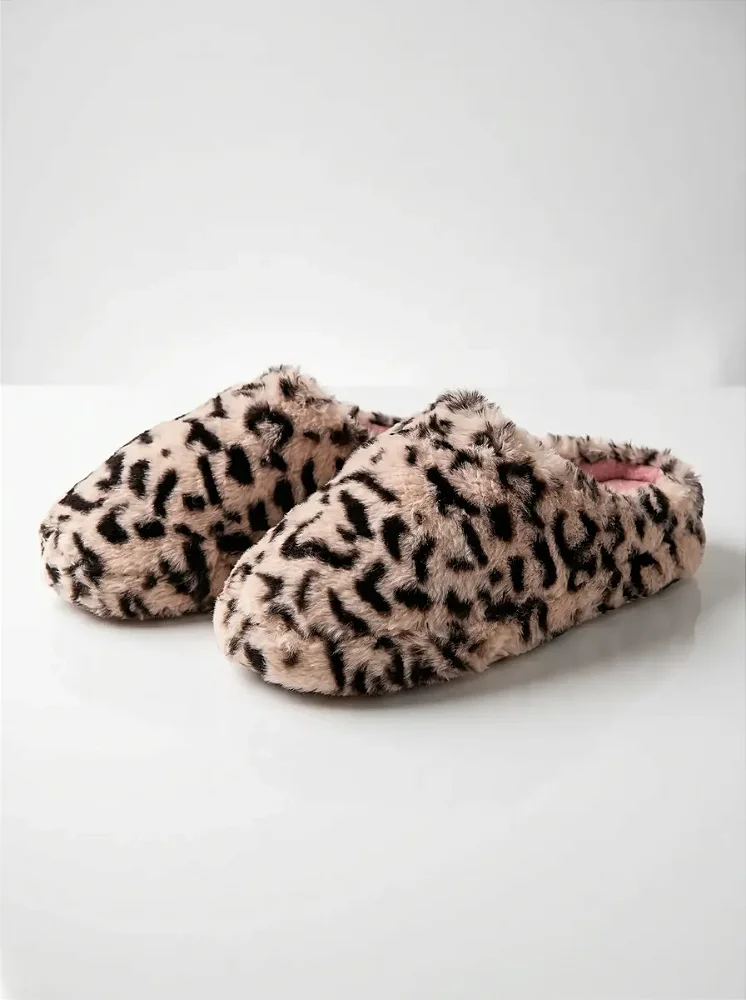 Pantufa Feminina Gasf Forrada Em Lã Chinelo Pantufa Once