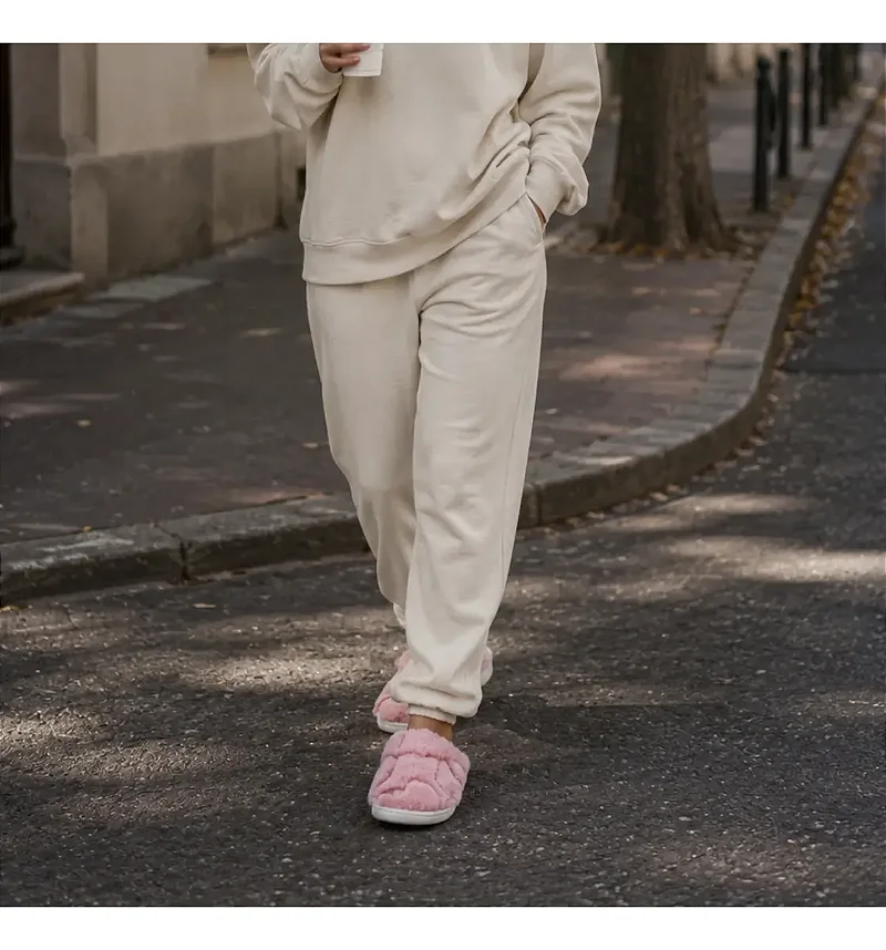 Pantufa Gasf Feminina Forrada Em Lã Conforto E Elegância