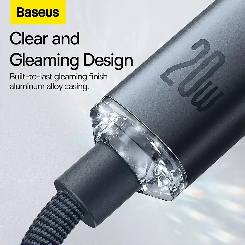 Cabo Baseus 20w Pd Usb C Lightning Para iPhone - 2 Metros