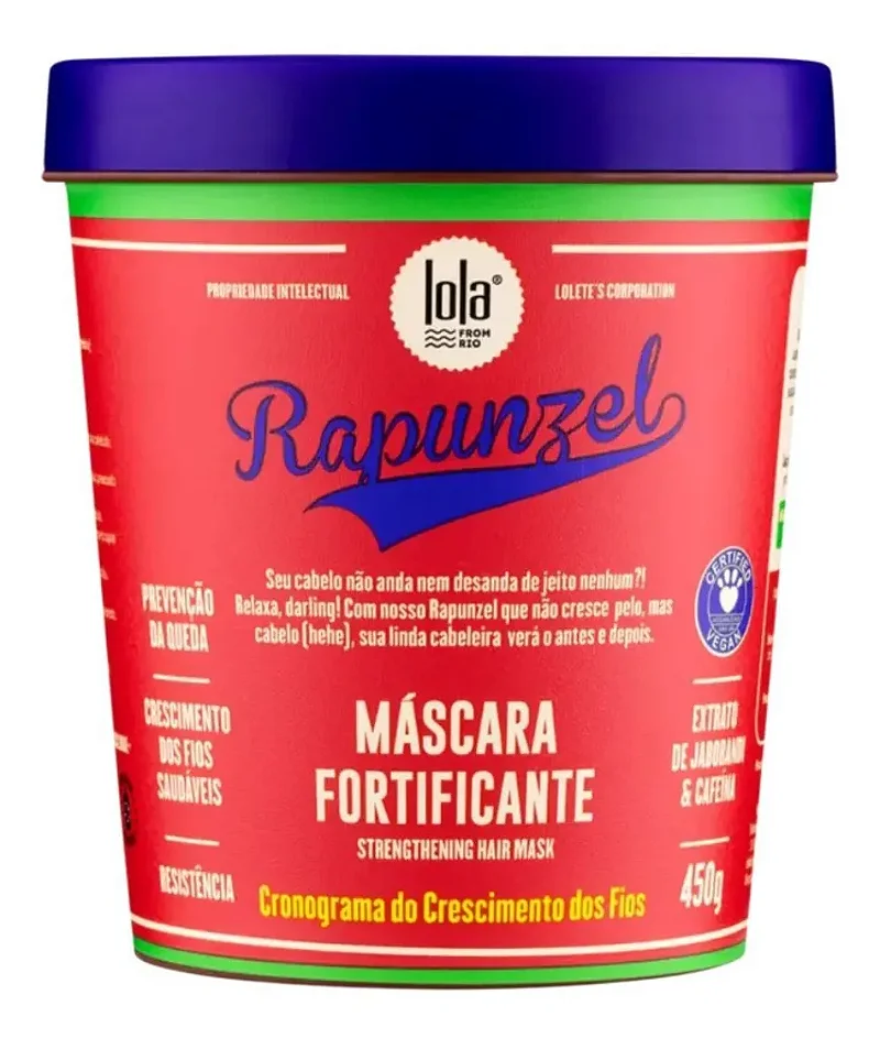 Máscara de Cabelo Fortificante Rapunzel (Lola) - 450g