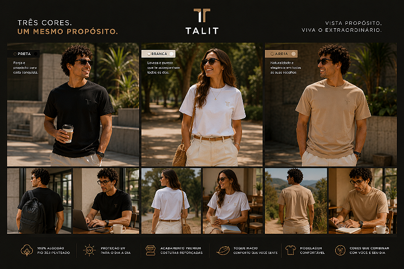 Combo Camisa Básica Talit
