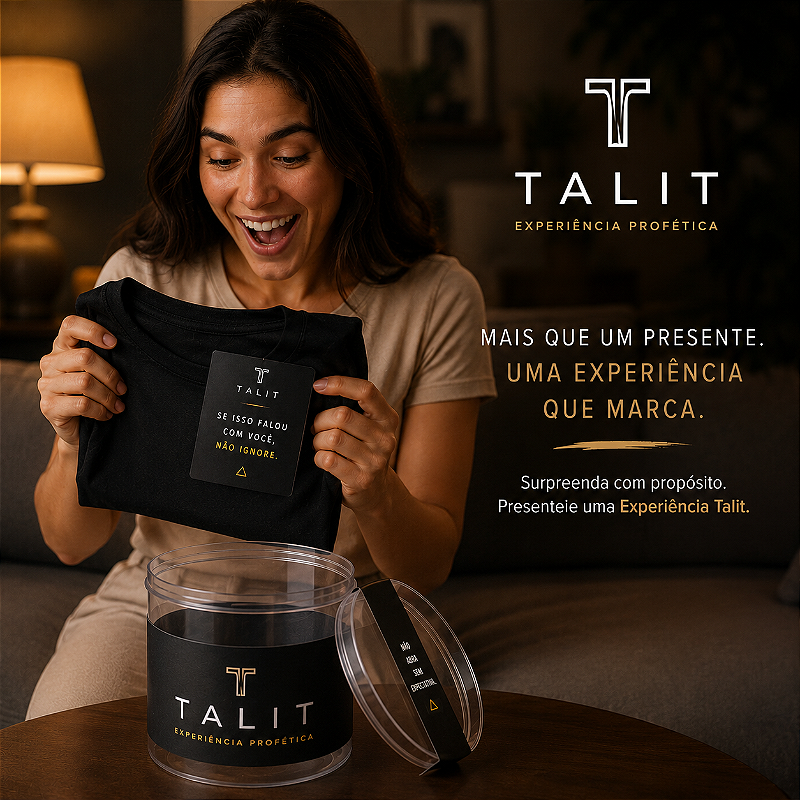 Palavra Profética TALIT - Preta
