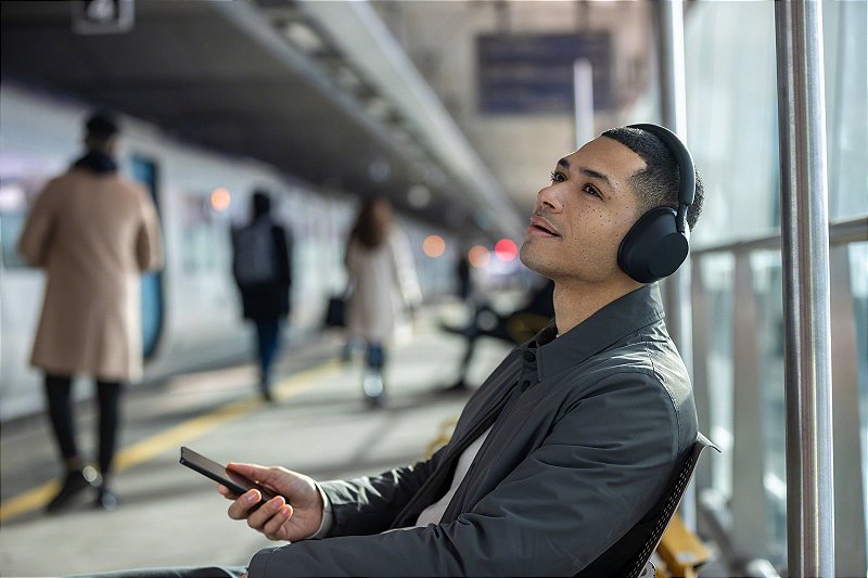 Headphone bluetooth com cancelamento de ruído Wh-1000xm5