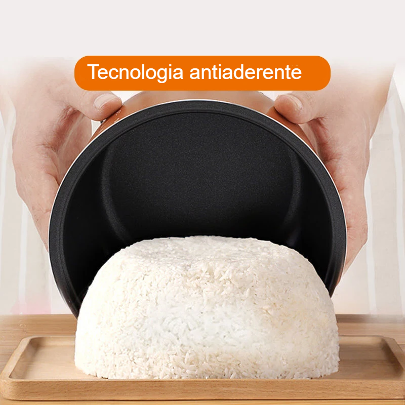Mini panela de arroz elétrica para viagens