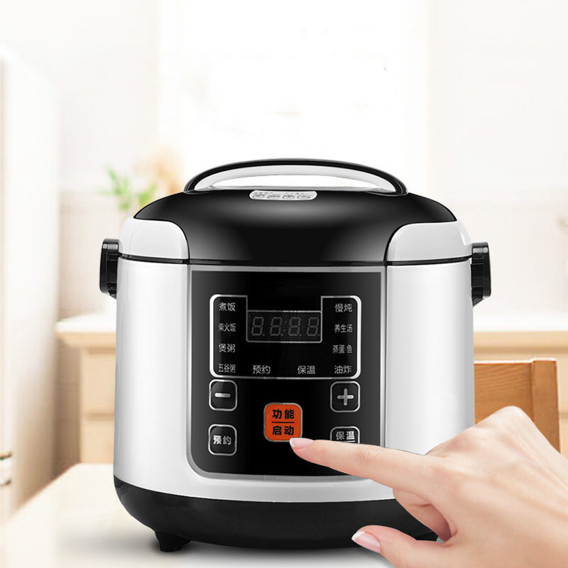 Mini panela de arroz elétrica para viagens
