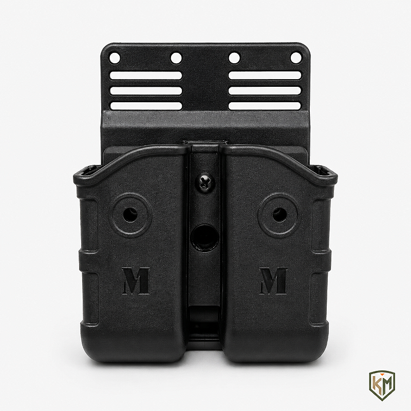 Porta Carregador Duplo em Polímero (Maynards) - Preto