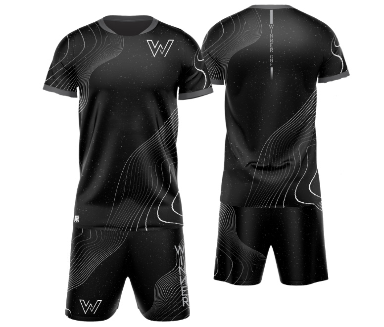 COLEÇÃO BLACK SEA PRETO - CONJUNTO MASCULINO