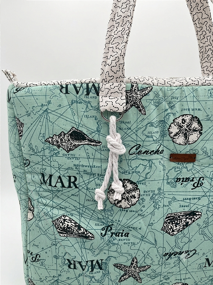 Bolsa Tote Mar - Praia