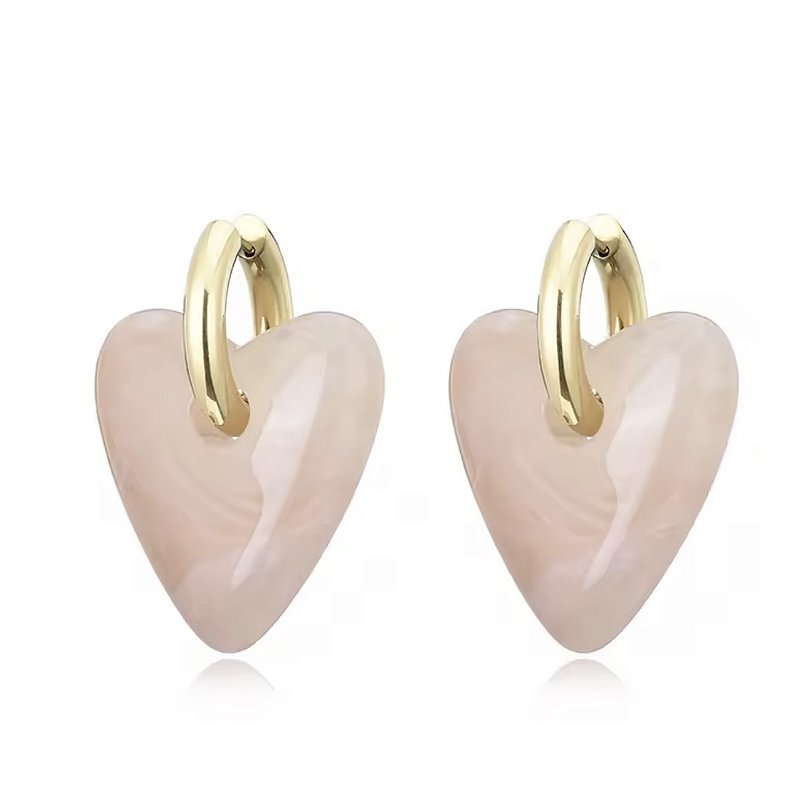 Argola Chunky Heart