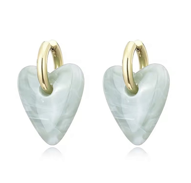 Argola Chunky Heart