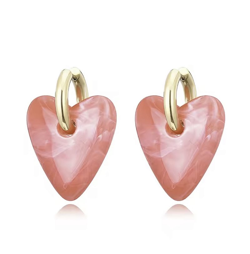 Argola Chunky Heart
