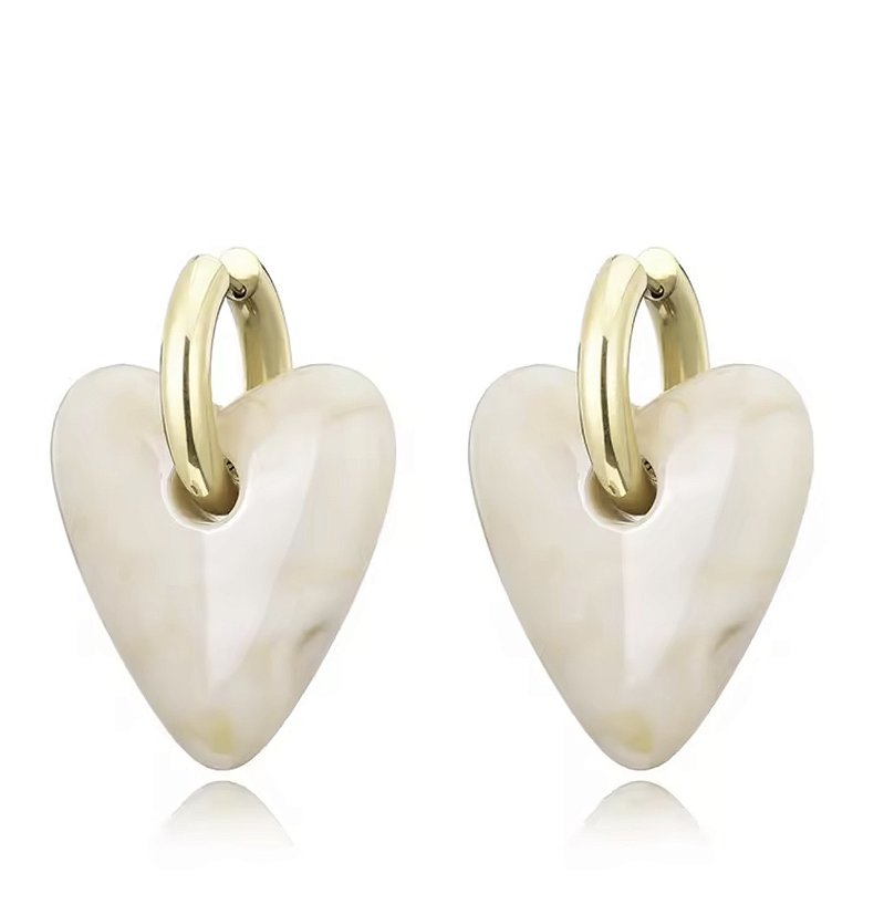 Argola Chunky Heart