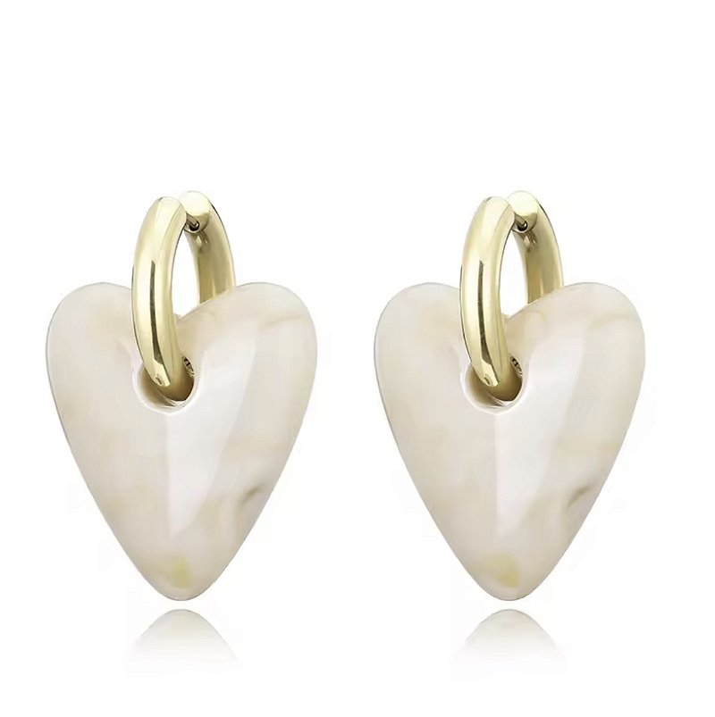 Argola Chunky Heart