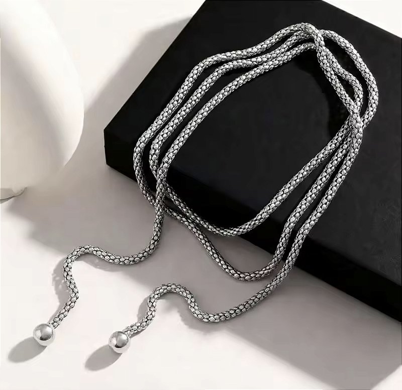 Colar Amarração Fluid Lariat