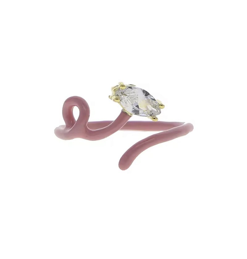 Anel Esmaltado Fluid Drop
