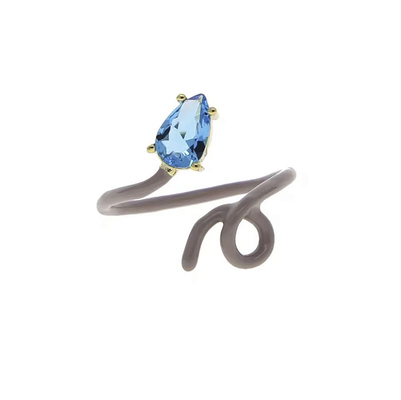 Anel Esmaltado Fluid Drop