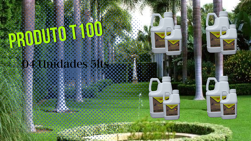 T100 produto para controle de larvas e brocas jardinagem
